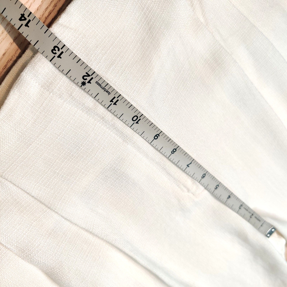 Roberto Cavalli Womens Wide Leg Shorts Size 10 L White Laces Designer Italy $949 - Picture 13 of 16